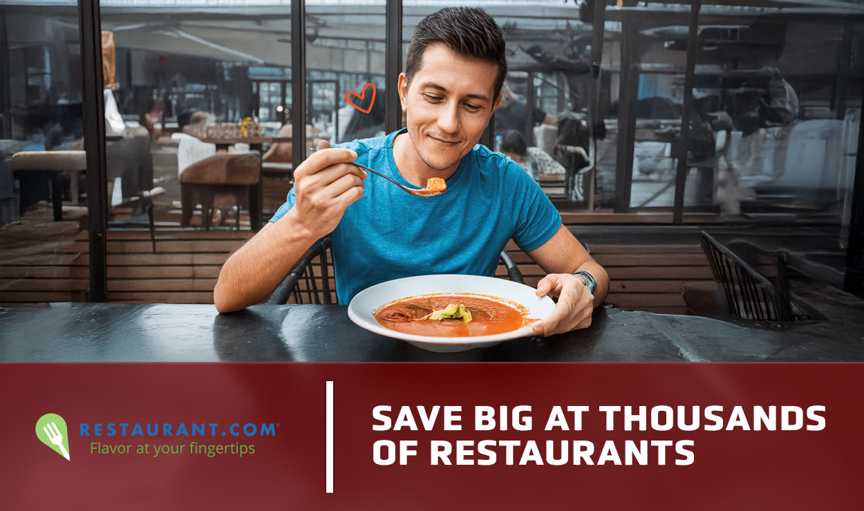 Dining Deals and Certificates at 62,000 Restaurants