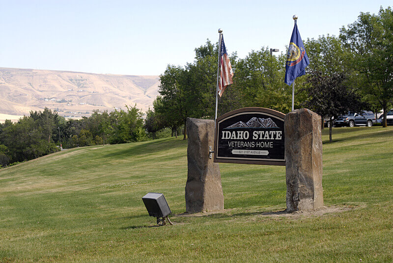 USA_IDAHO STATE VETERAN HOME IN USA. LEWISTON / IDAHO STATE/ USA.