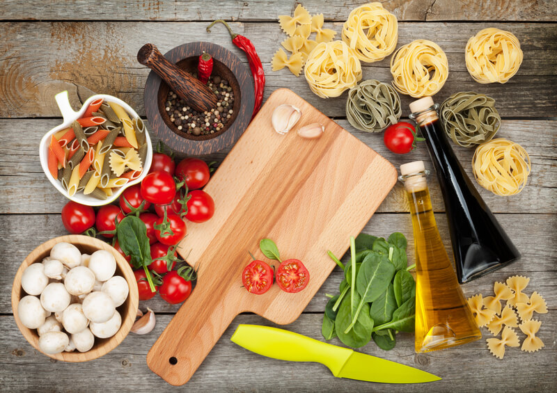 pasta salad recipe and ingredients