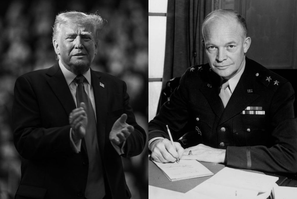 Trump and Eisenhower