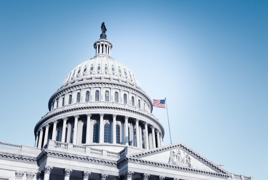 U.S. Capitol Building close up