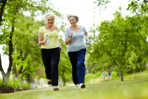 senior women walking, sports for seniors' health