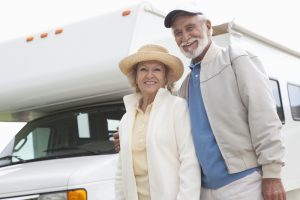 seniors and an RV for travel