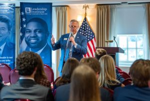 Andy Mangione, Senior Vice President of AMAC Action, kicked off the event with a warm welcome, offering insight into AMAC Action’s history, growth, and ongoing legislative priorities.