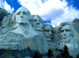 Mount Rushmore in the morning light