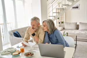 couple planning for retirement and managing taxes