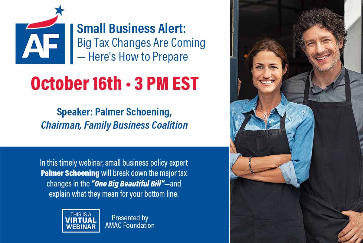 small business webinar on one big beautiful bill