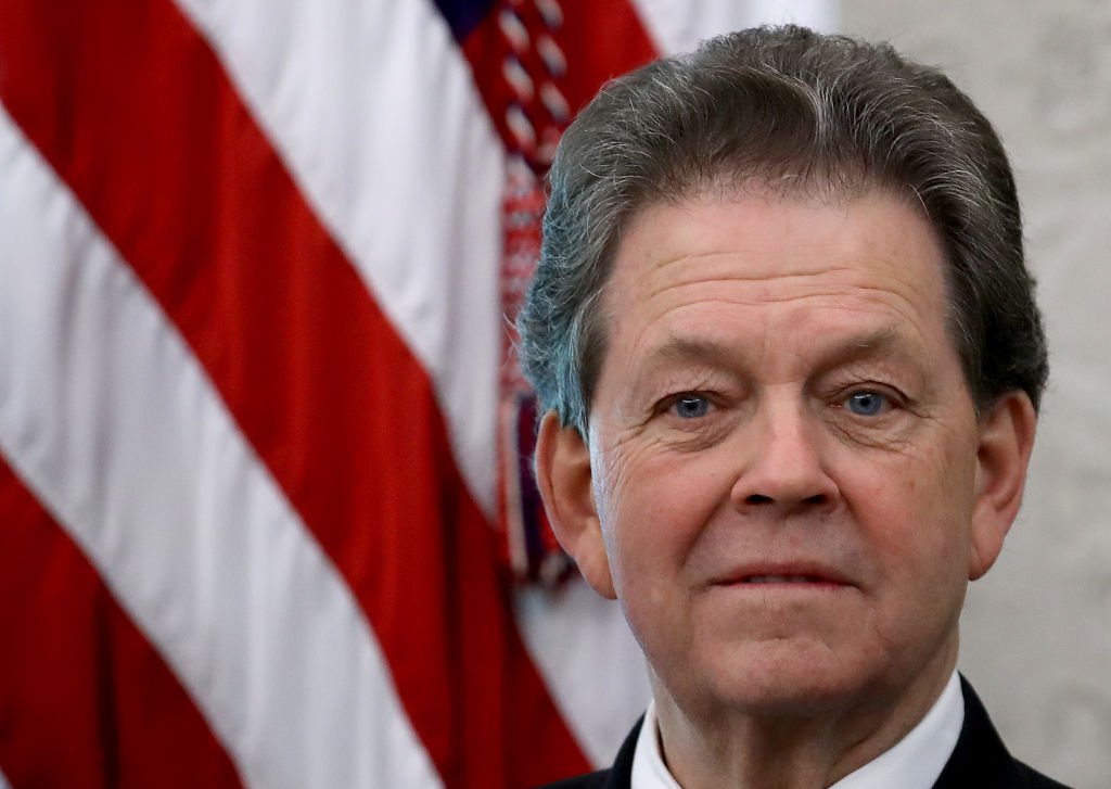 Economist Arthur Laffer attends a ceremony where U.S. President Donald Trump presented him with the Presidential Medal of Freedom on June 19, 2019 in Washington, DC.