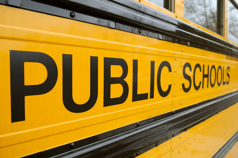 public school bus, school choice for education