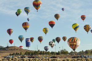 hot air balloon festival