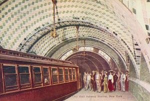 New York City subway opening in 1904
