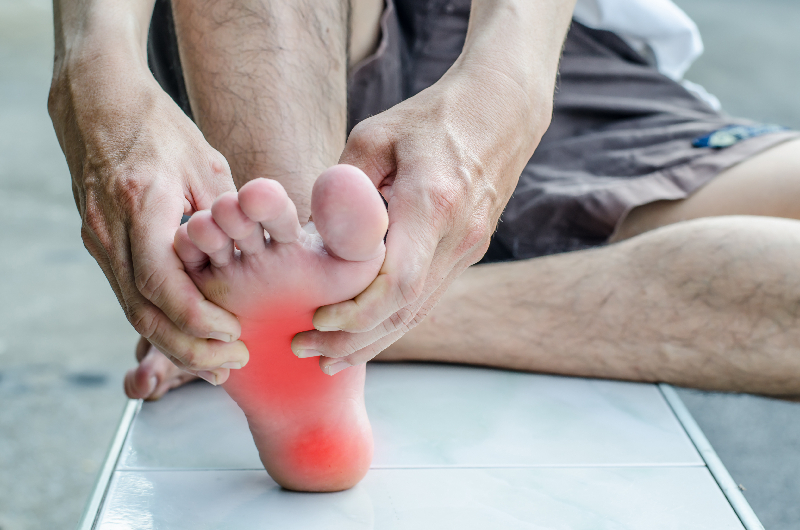 morning foot pain