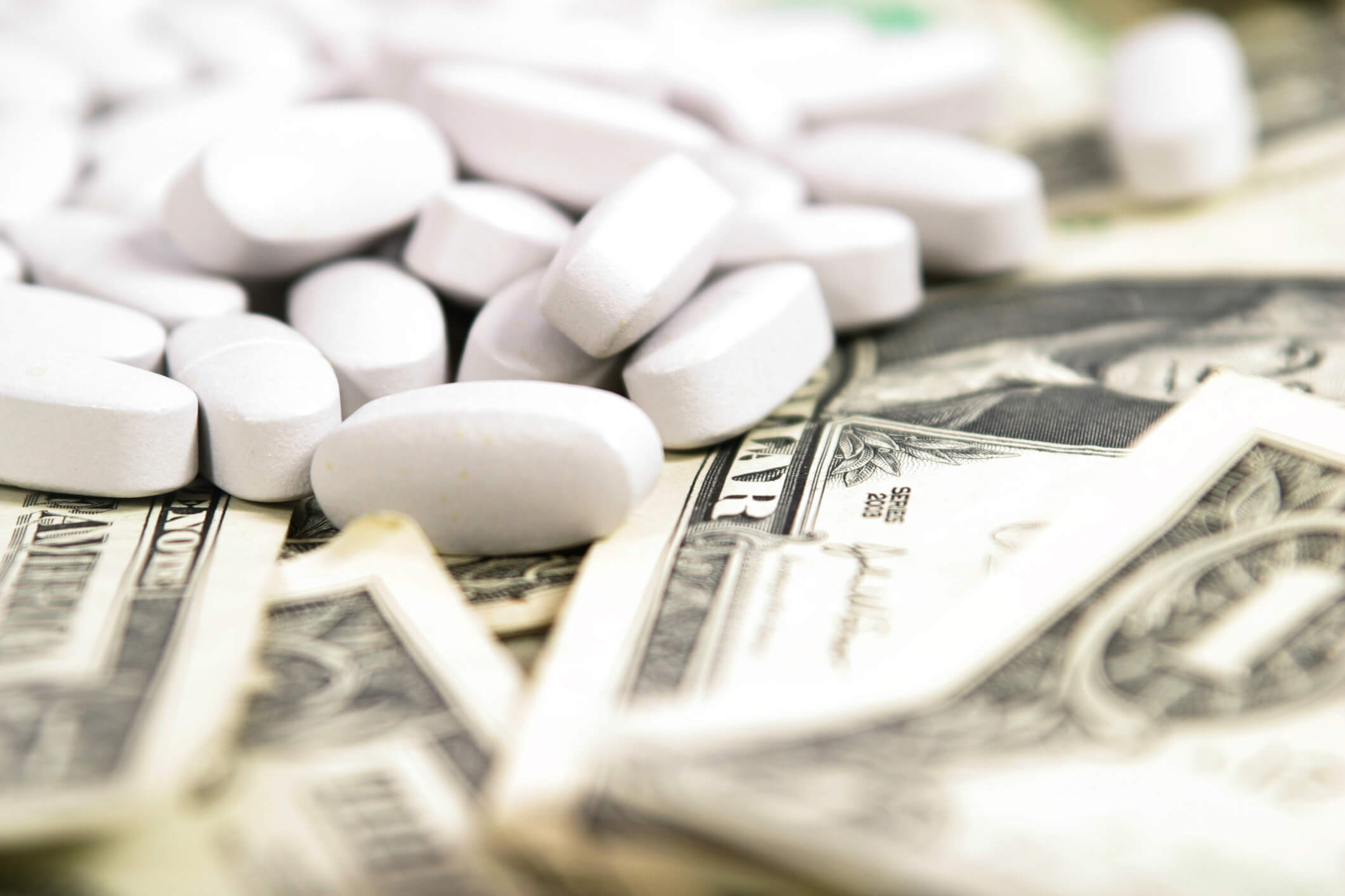 Money, Money, Money in Medical Field. Shot of various amounts of money for commercial use in the medical field