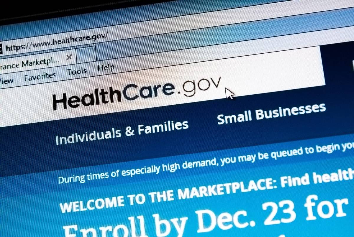ObamaCare healthcare. gov website. CALDWELL, IDAHO/USA - DECEMBER 6: View of the healthcare. gov website in Caldwell, Idaho on December 6, 2013. Healthcare. gov is the website for the government marketplace for the Affordable Care Act passed by President Obama