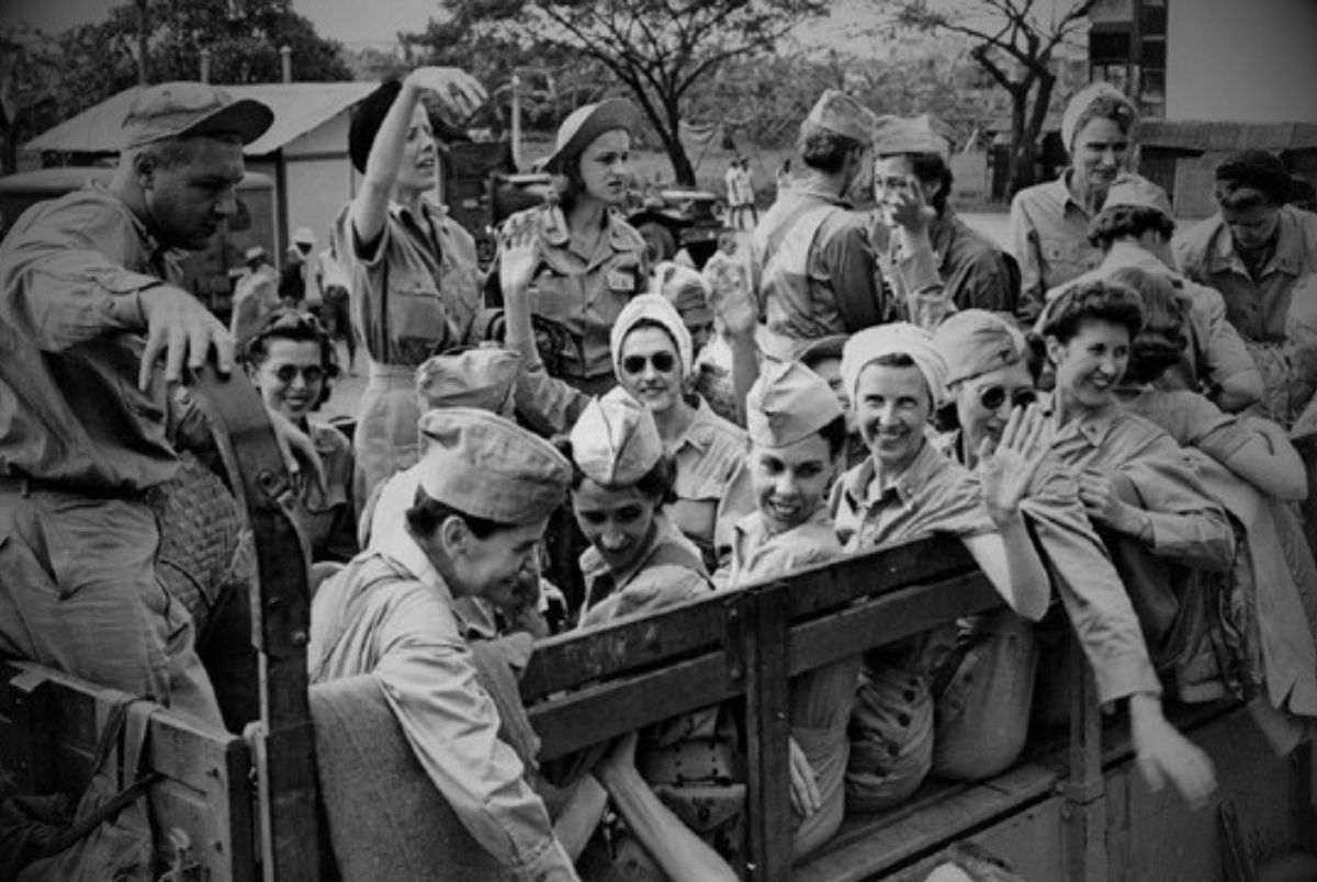 When the Japanese Army captured the Philippines in 1942, 99 nurses became prisoners of war. They treated patients in captivity for 3 years.