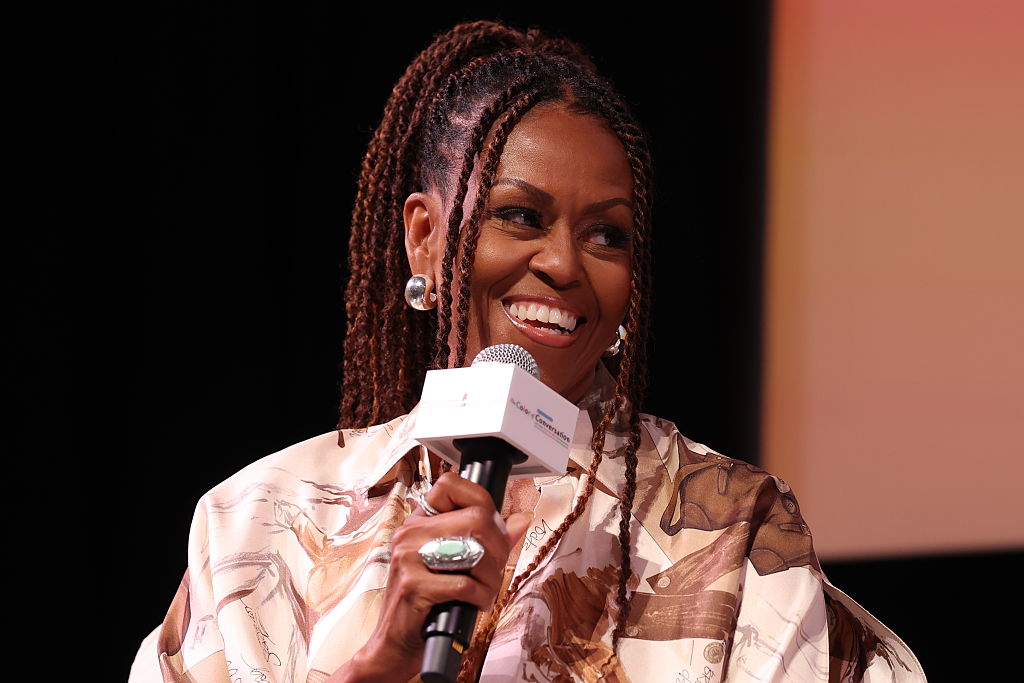 michelle obama speaking on hair and race