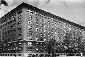 Photo of the FBI Crime Lab building in 1932
