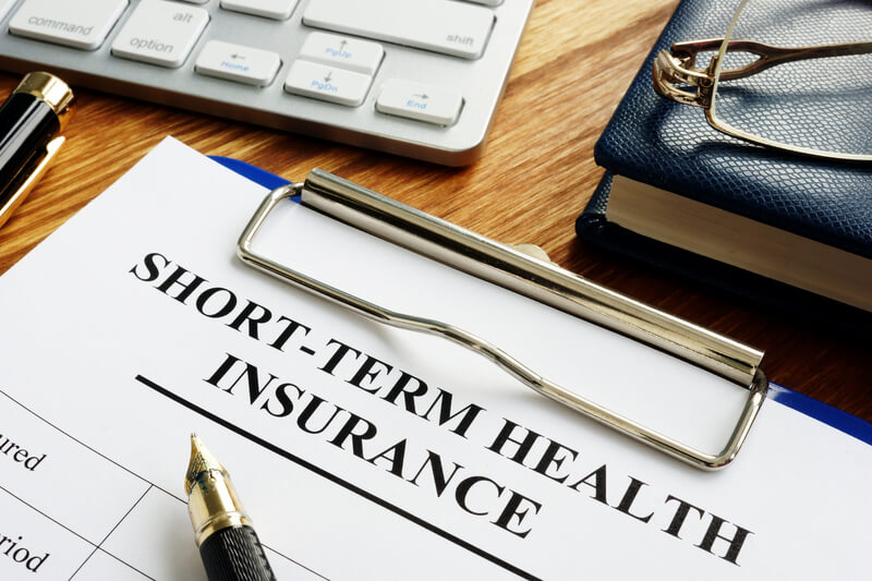 Short-term health insurance or Short Term Medical STM documents