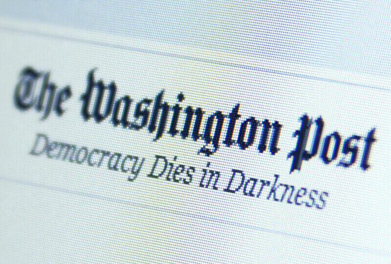 The Washington Post website. The Washington Post is an American daily newspaper