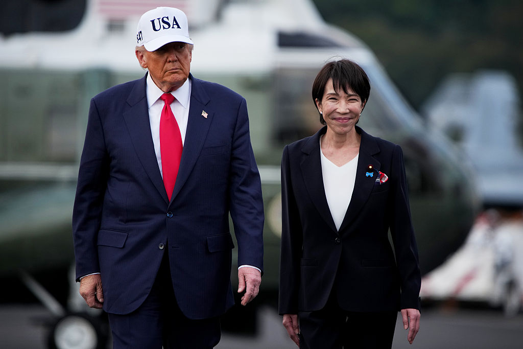 Japanese Prime Minister Sanae Takaichi and trump