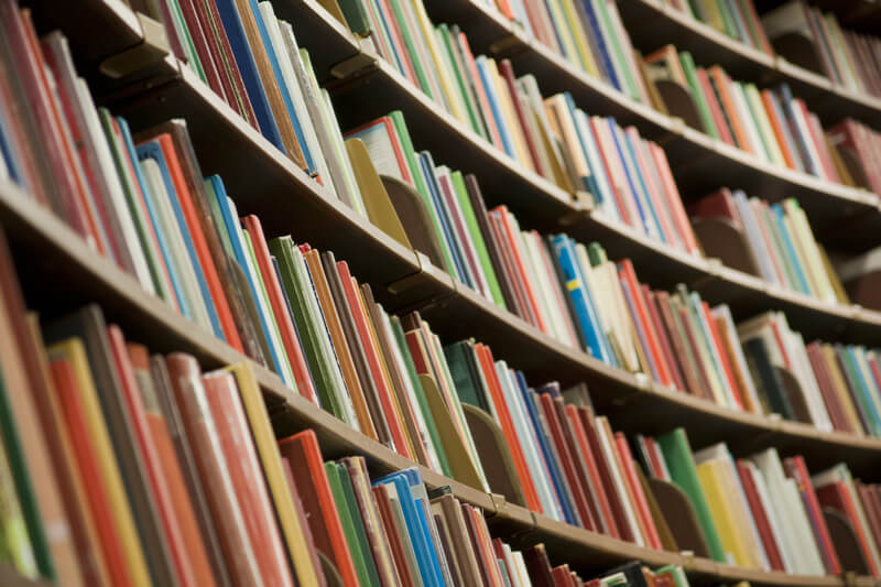 novels at book store, conservative books