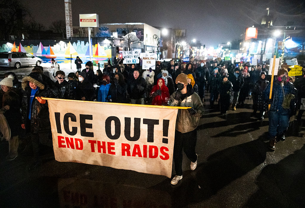 ICE protest