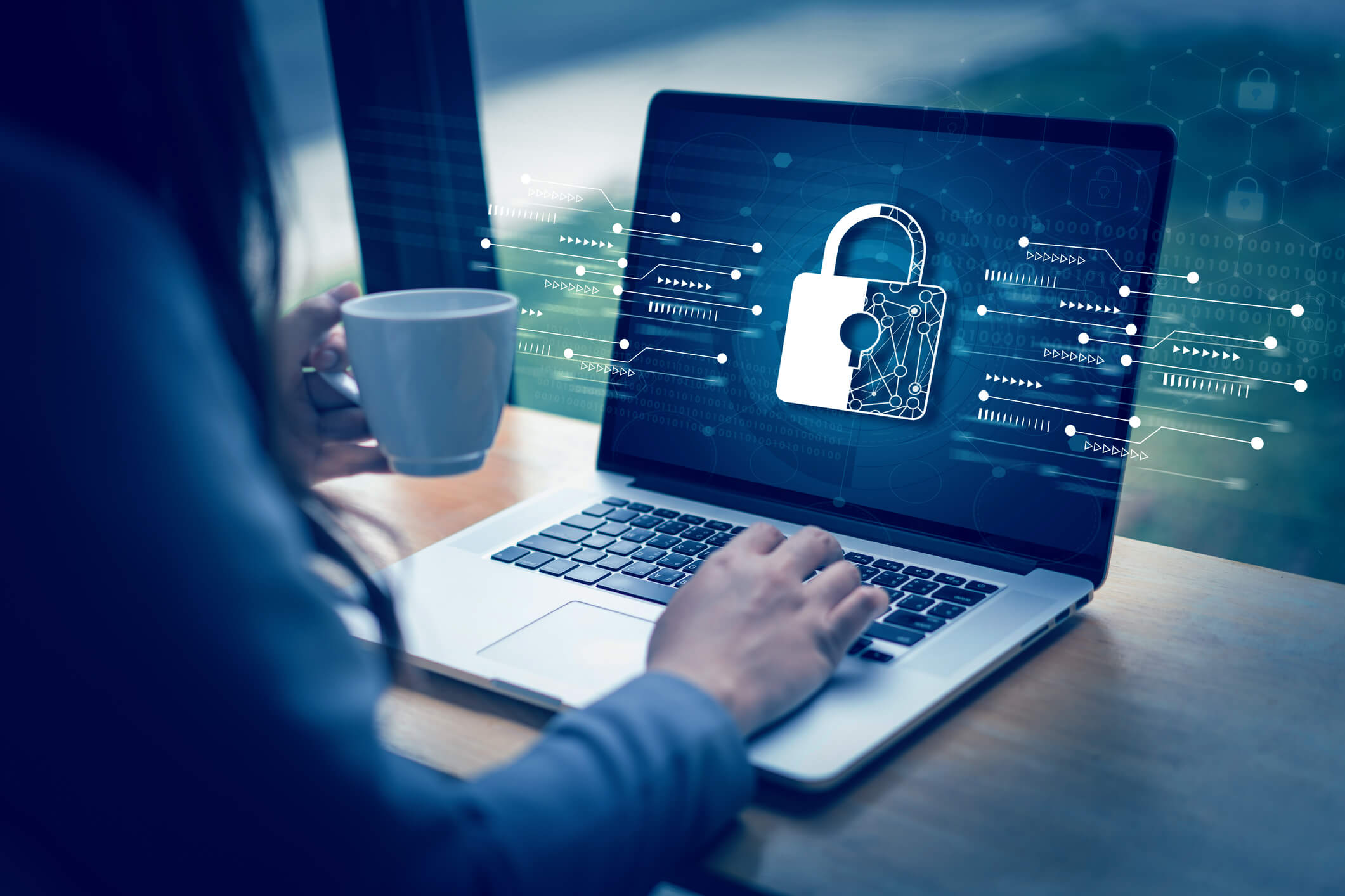 CYBER SECURITY Business technology Antivirus Alert Protection Security and Cyber Security Cybersecurity and information technology