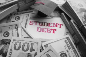 Student Loan Debt High Quality. Student Loan Debt Stock Photo