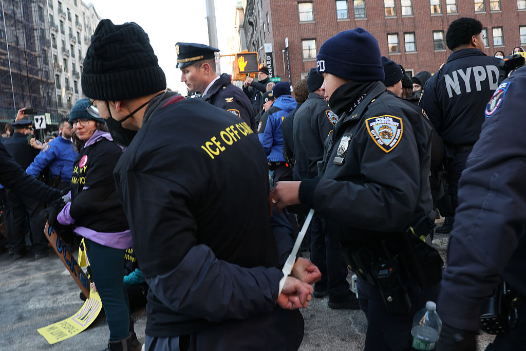 NYC ICE protest
