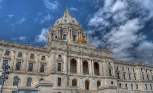 Minnesota State Capitol. HDR photo of the state capitol building in St. Paul Minnesota