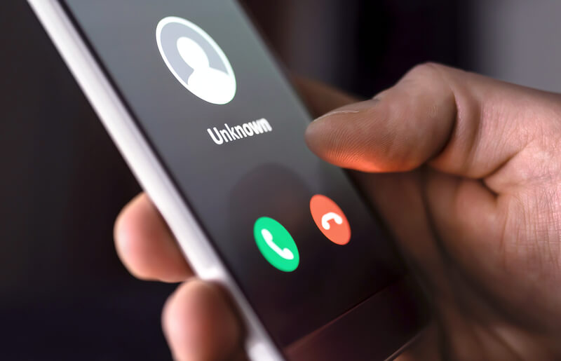 unknown call, scam call