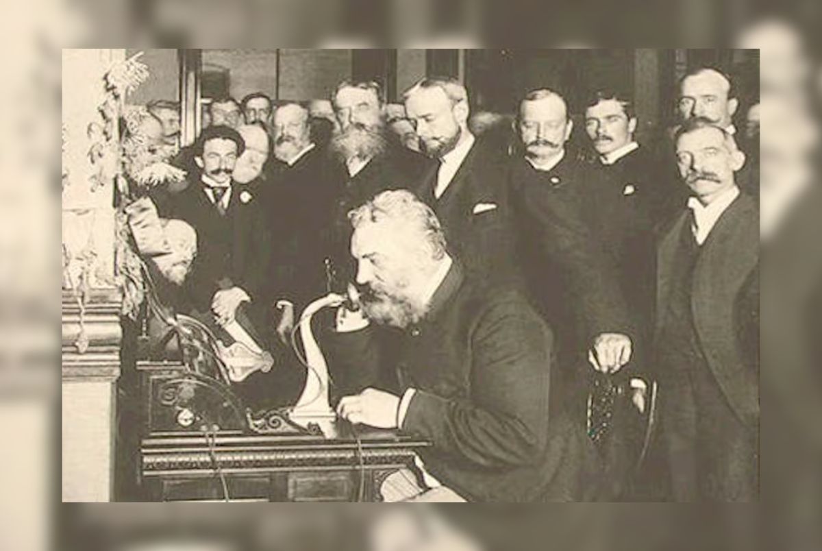 first telephone call
