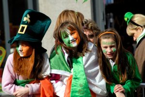 St. Patrick`s Day Parade 4. Patrick`s Day celebration in Dublin.