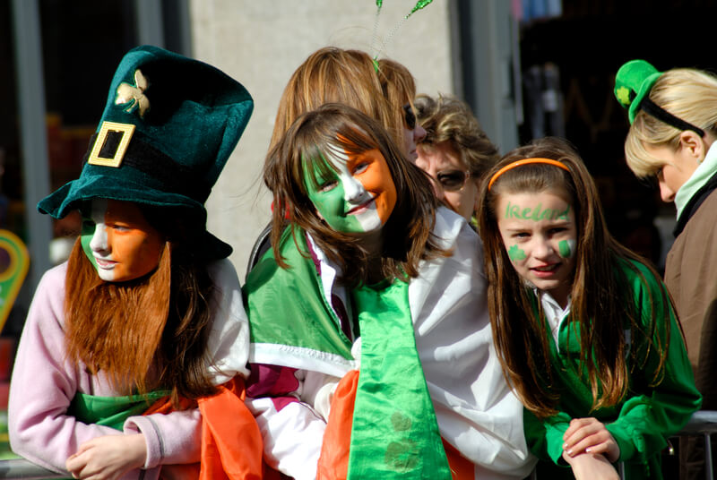 St. Patrick`s Day Parade 4. Patrick`s Day celebration in Dublin.