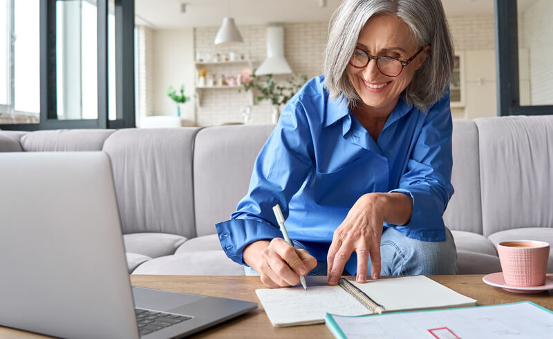 senior adult, working, applying to medicare
