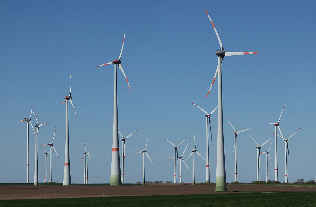 wind turbines