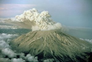 Mount St Helens in Washington Erupts