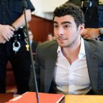 Luigi Mangione appears for a suppression of evidence hearing in the killing of UnitedHealthcare CEO Brian Thompson in Manhattan Criminal Court on December 16, 2025 in New York City.