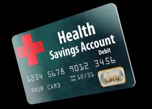 Health savings account debit card. This is a health savings account HSA debit card to pay for medical related expenses via health insurance.