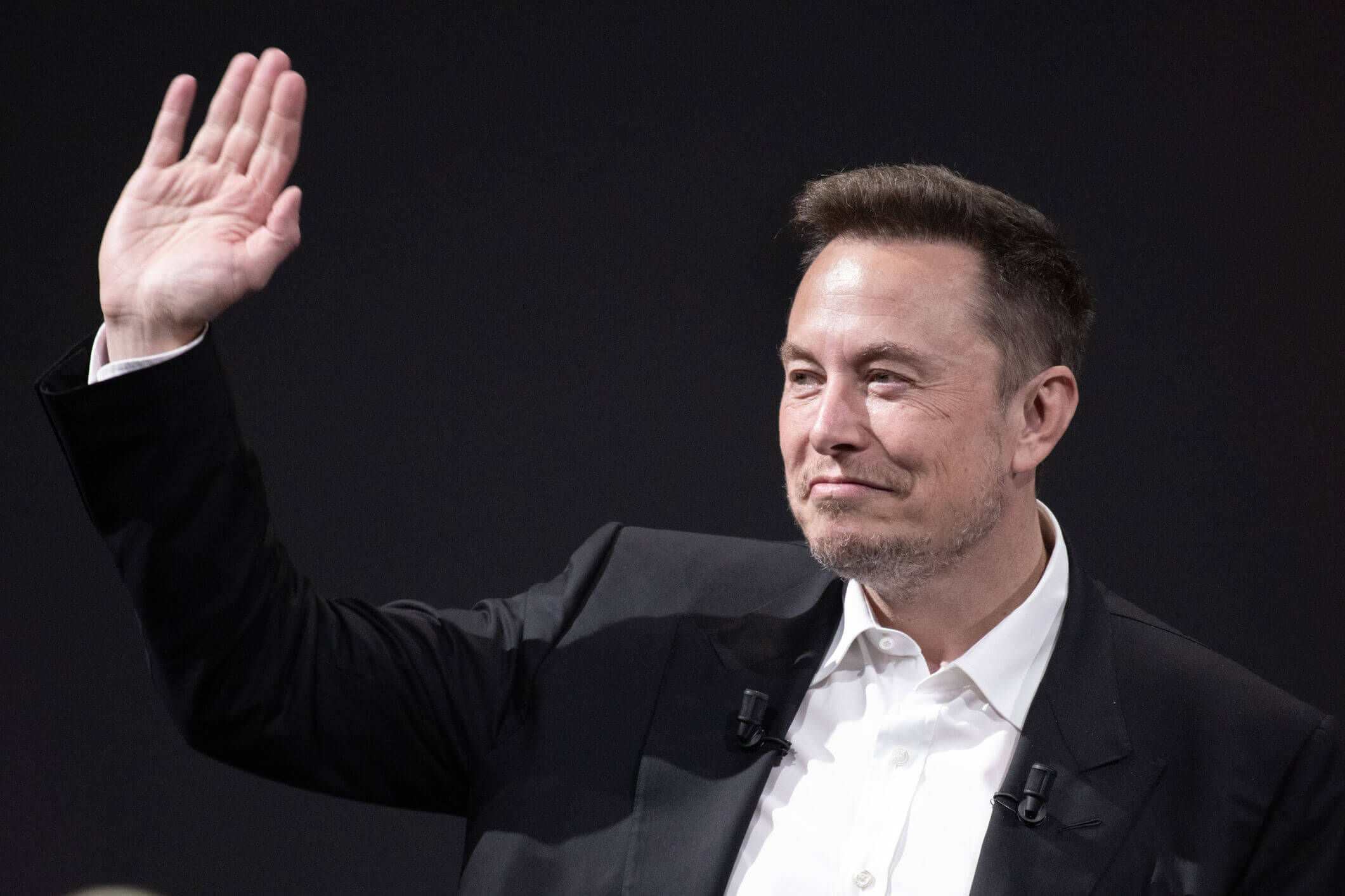 Elon Musk at Viva Technology (Vivatech) 2023. PARIS, FRANCE - June 16, 2023: Elon Musk, founder, CEO, and chief engineer of SpaceX, CEO of Tesla, CTO and chairman of Twitter, X, Co-founder of Neuralink and OpenAI, at VIVA Technology (Vivatech).