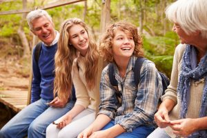 grandparents with teen grandchildren