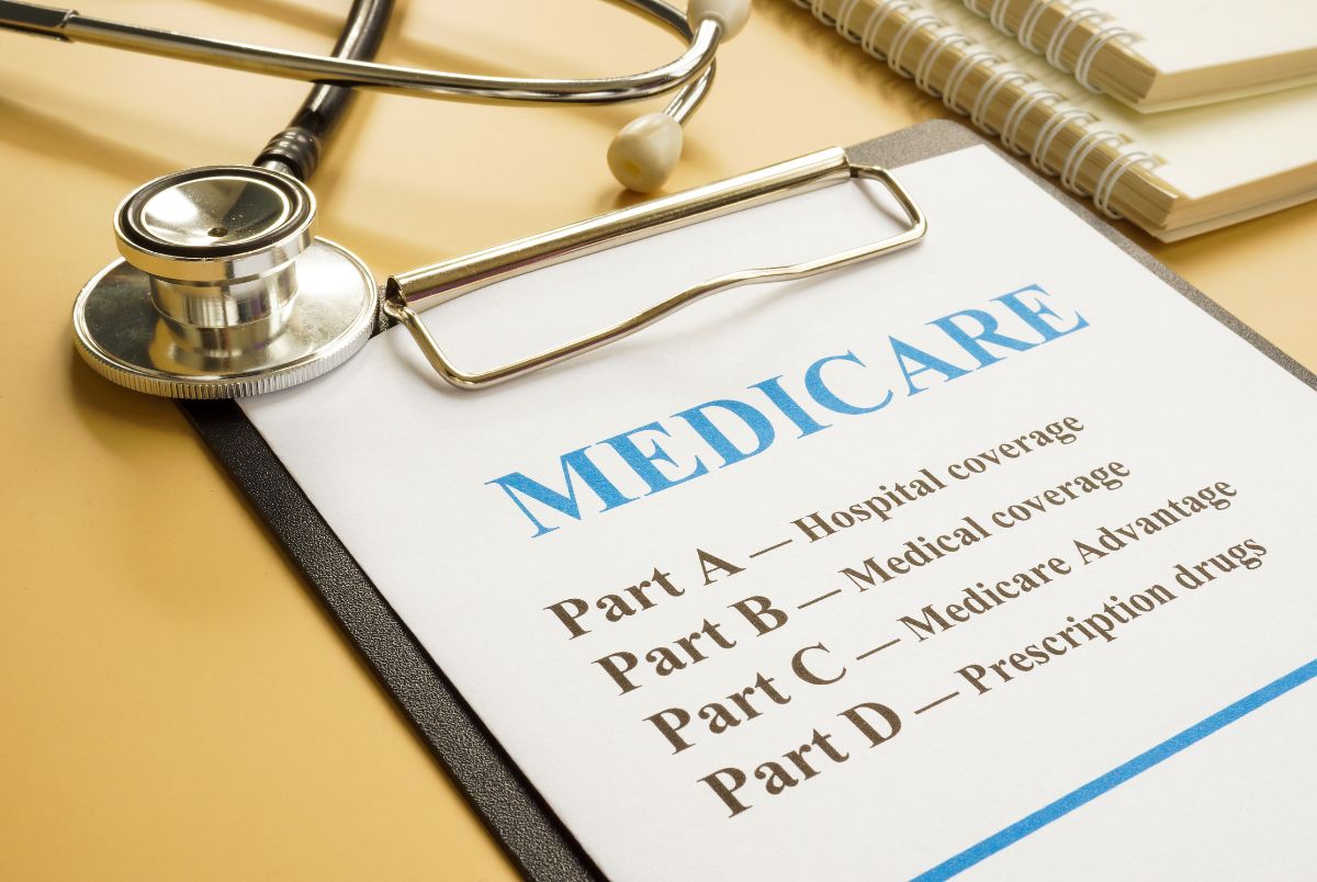 medicare parts, dental and vision coverage