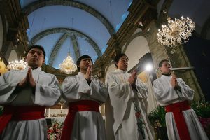 catholic church mass in beijing china