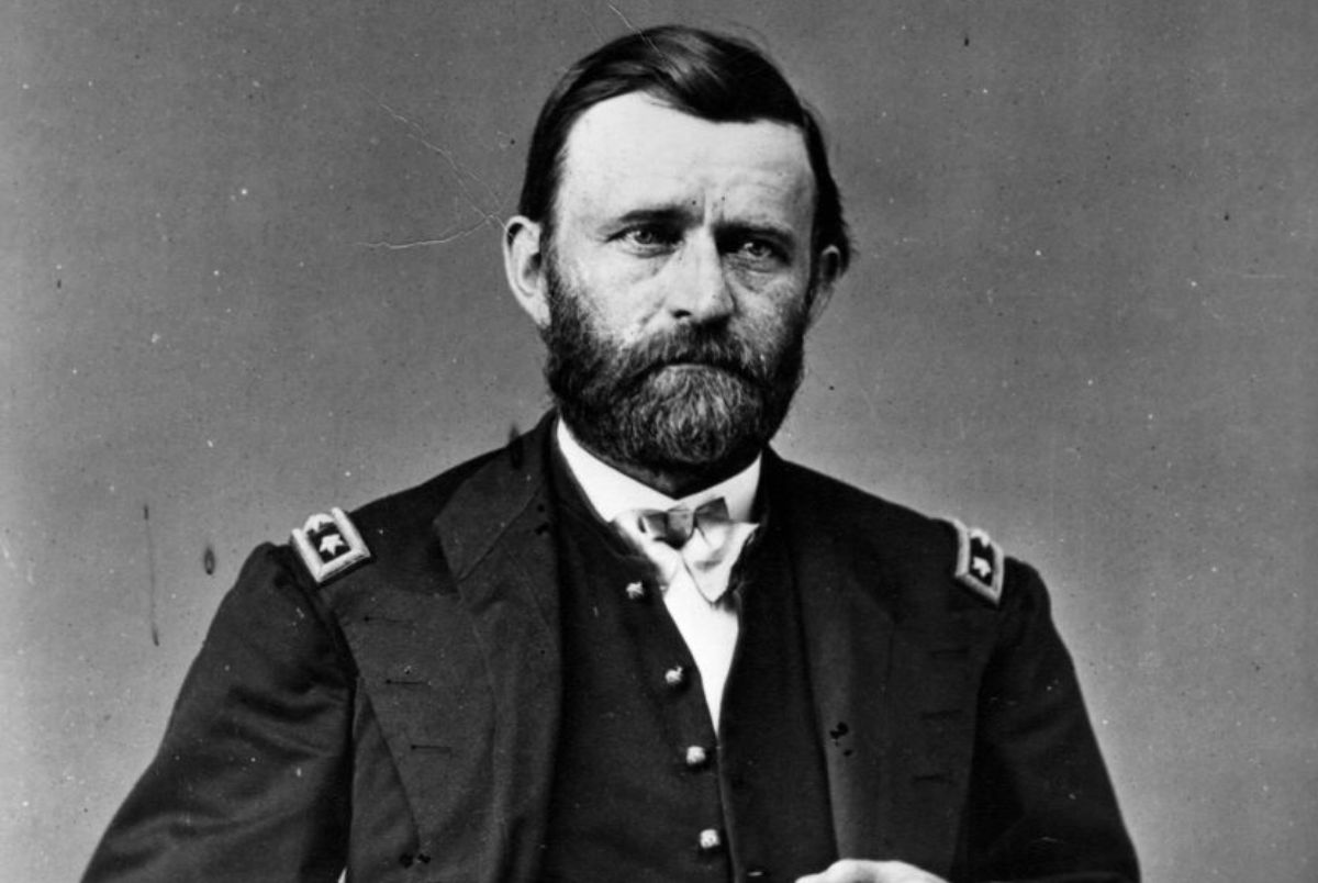 General Ulysses Simpson Grant, later the 18th President of the United States.