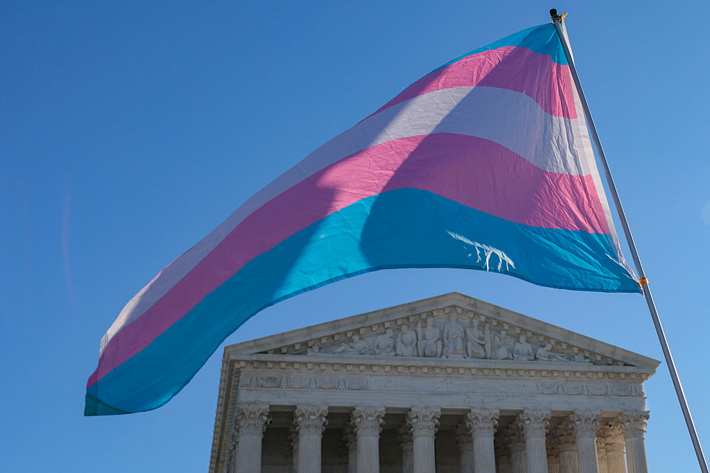 transgender flag and supreme court