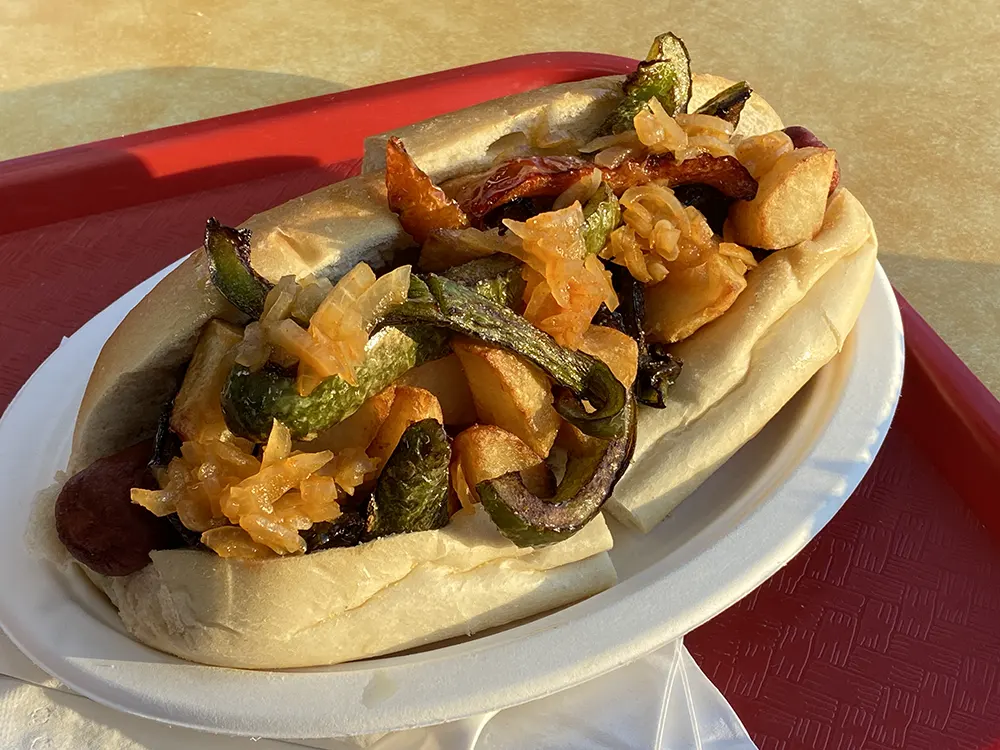 New Jersey Italian Hot Dog