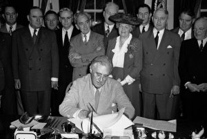 FDR signs GI Bill