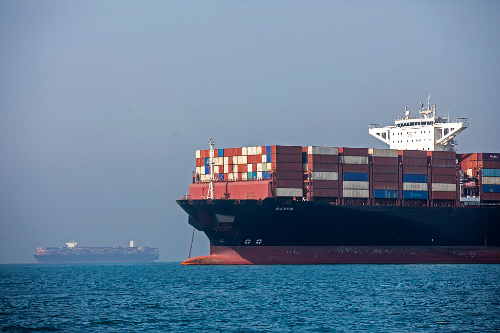Strait of Hormuz near Larak Island, Iran