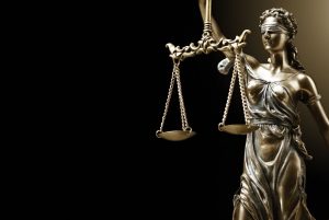 Themis Statue Justice Scales Law Lawyer Concept.