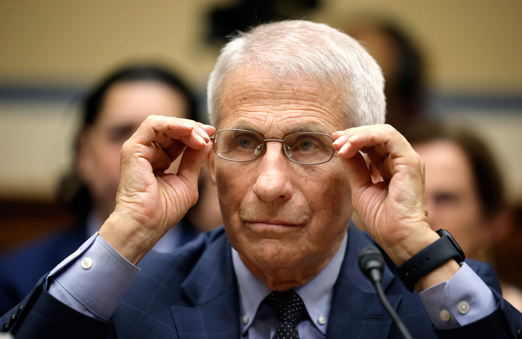 Dr. Anthony Fauci, former Director of the National Institute of Allergy and Infectious Diseases, testifies before the House Oversight and Accountability Committee Select Subcommittee on the Coronavirus Pandemic at the Rayburn House Office Building on June 03, 2024 in Washington, DC.